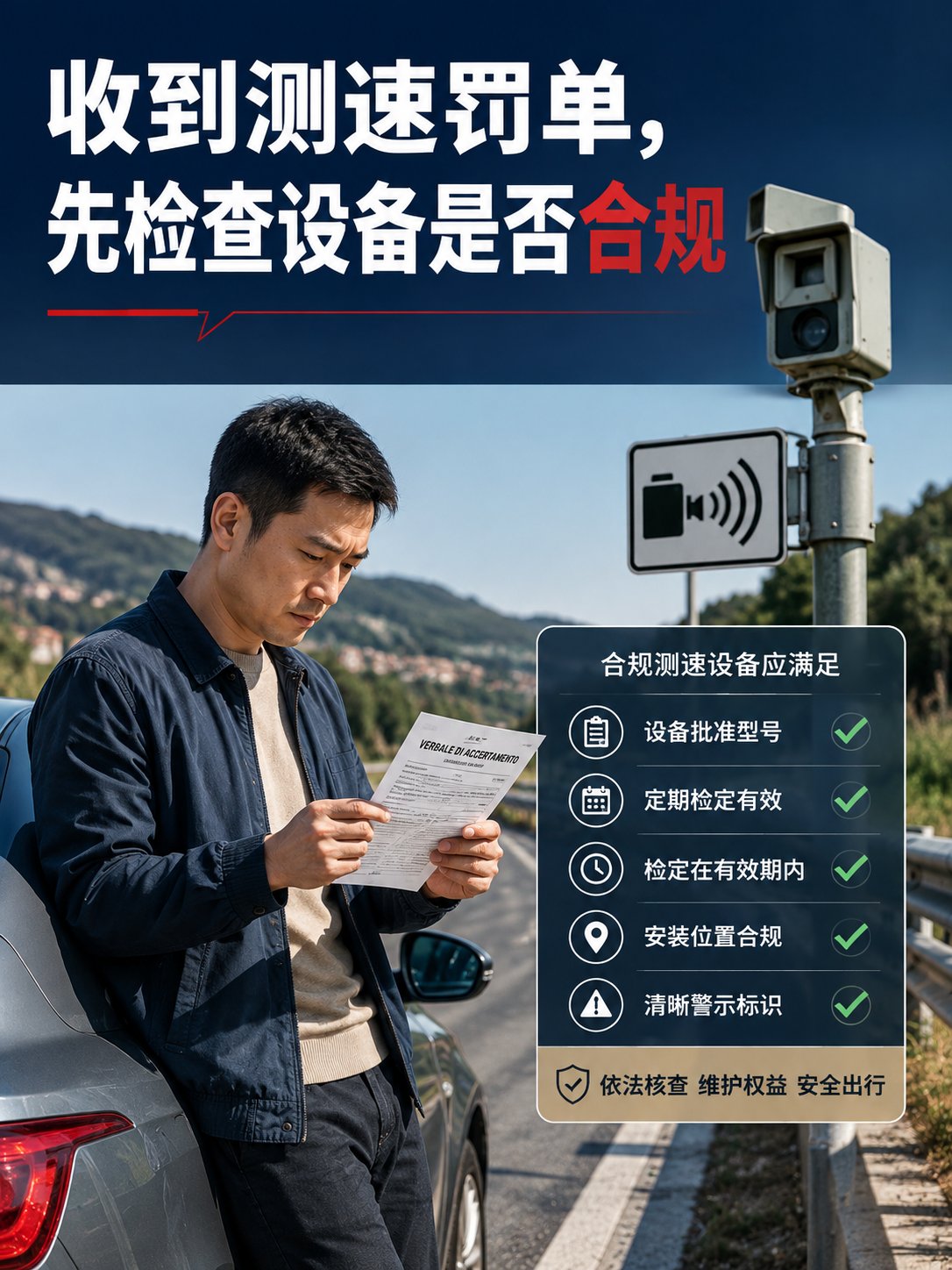 收到测速罚单先别急着交，意大利Autovelox启用新规