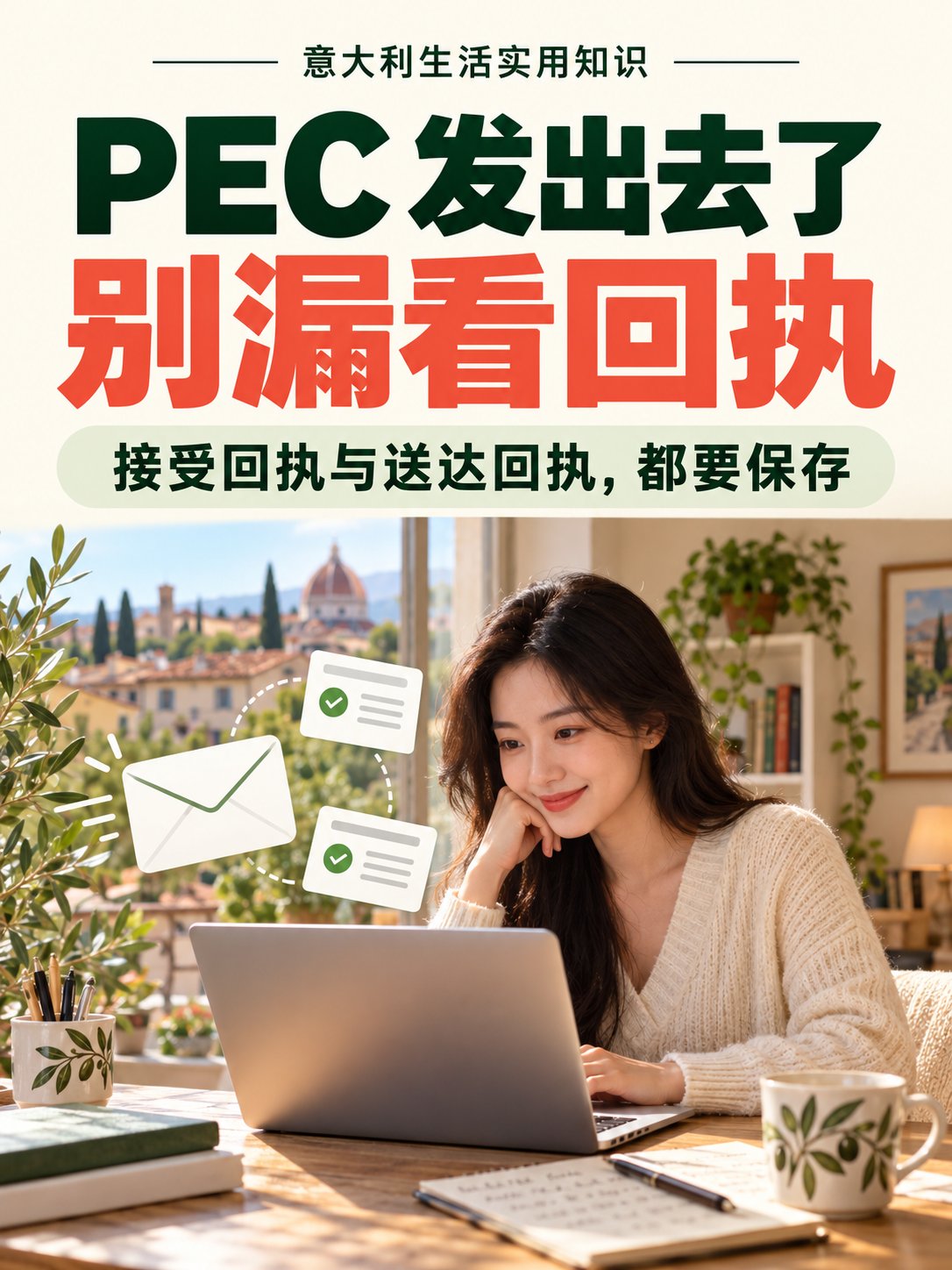 意大利PEC邮件发完就关？这两封回执记得留📩