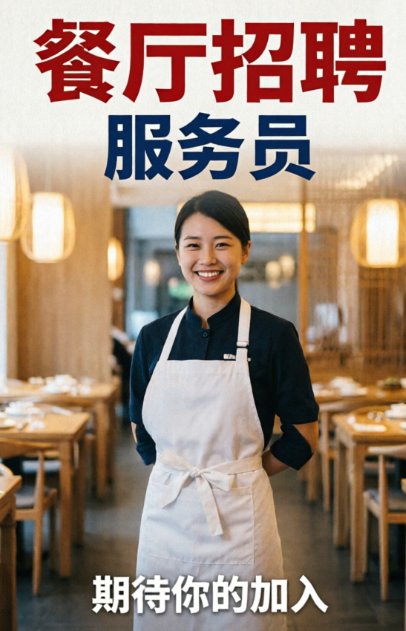 【Seine-Saint-Denis（93省）】Aubervilliers外卖店招前台服务生