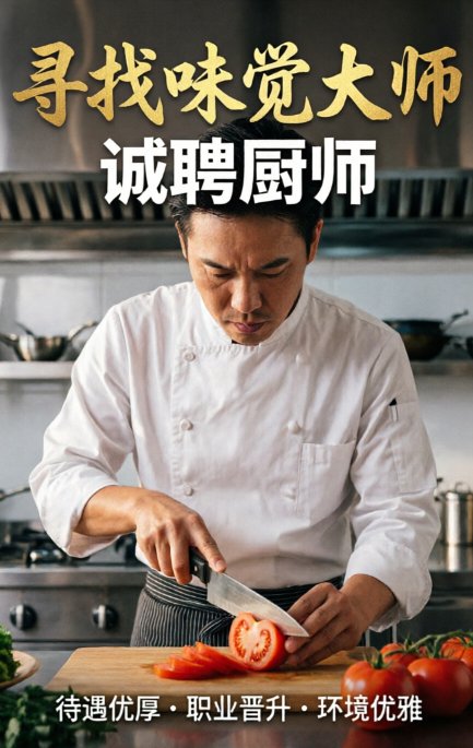 【米兰运河附近】点餐中餐招聘大厨一名（需会管理后厨）