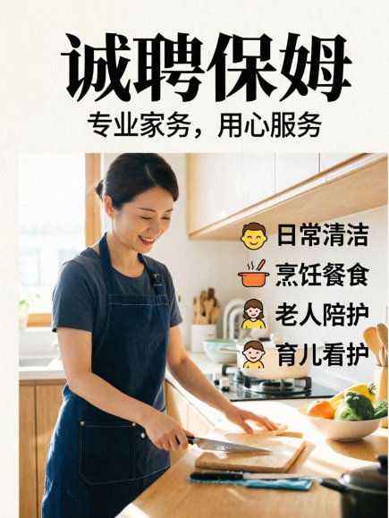【伦敦西南六区】招住家保姆（清洁/做饭/接送6岁和10岁孩子上下学，£350/周）