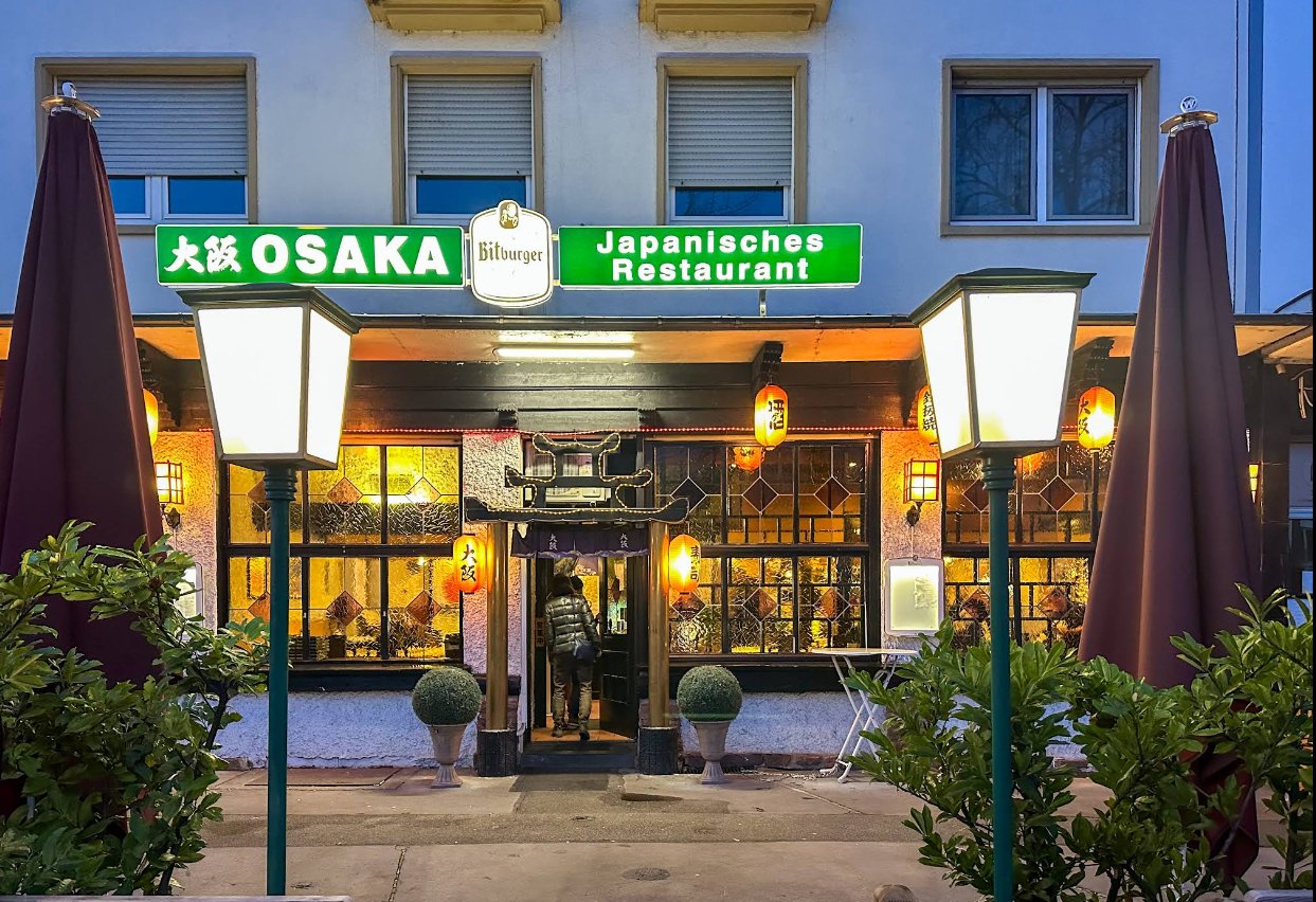 Traditionelles Japanisches Restaurant OSAKA